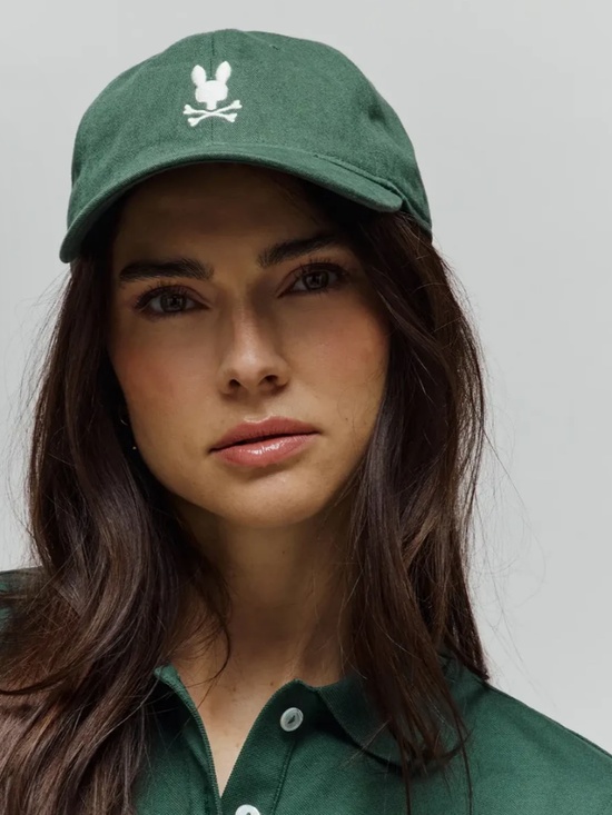 Psycho Bunny Accessories - Psycho Bunny green cap NEW!